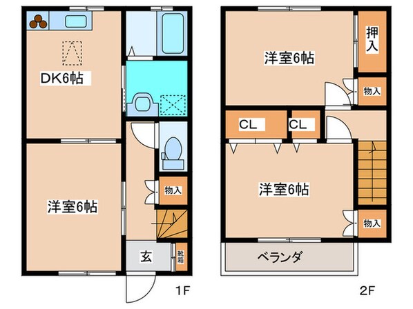 サンハイムソザックの物件間取画像